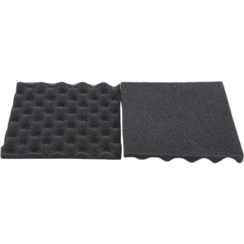 12 Pack Studio Acoustic Foams Panels Sound Insulation Foam 25x25cm Suitable For Recording Studios Control Rooms Vocal Booth