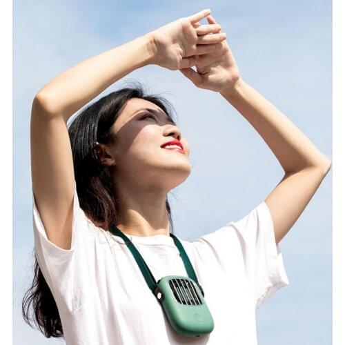 Retro Portable Silent USB Charging Lazy Sports Fan for Travel