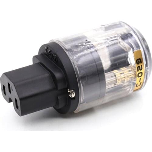 Audio Grade Brass IEC power Connector Female Plug