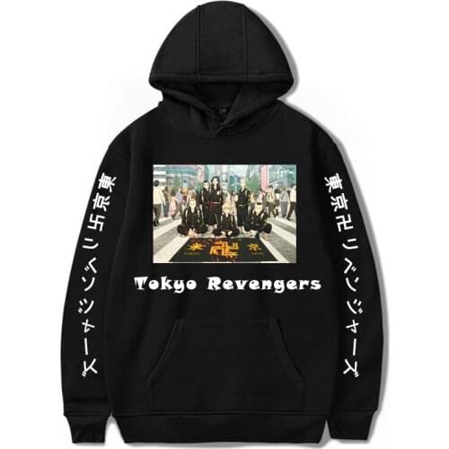 Tokyo Revengers Hoodies Anime Manjiro Sano Graphic Hoodies for Men leisure Sportswear Cosplay pullover Clothes Printed Fashion