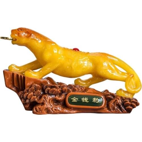 Money Leopard Ornaments, Receiving and Decorating Shop, Bar Cashier Ornaments Company, Office Hotel Opening Gifts