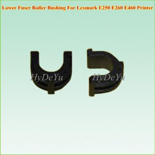 2SET Lower Fuser Roller Bushing For Lexmark E250 E260 E460 E 260 460 250 Printer Pressure bushing