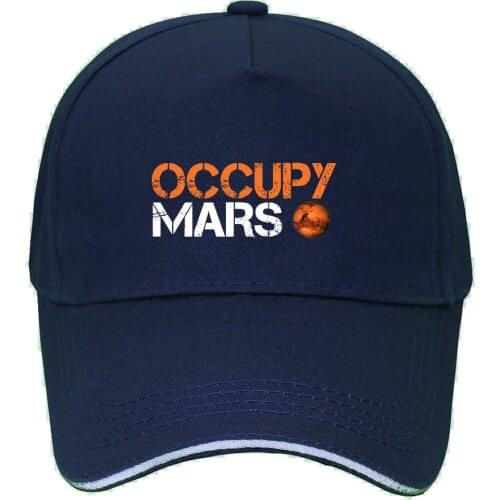 2020 Occupy Marses SpaceX Starman Hat Cool Man Cap Baseball Elon Musk Space X Hats Women Camiseta Mens Hip Hop Cap Hats