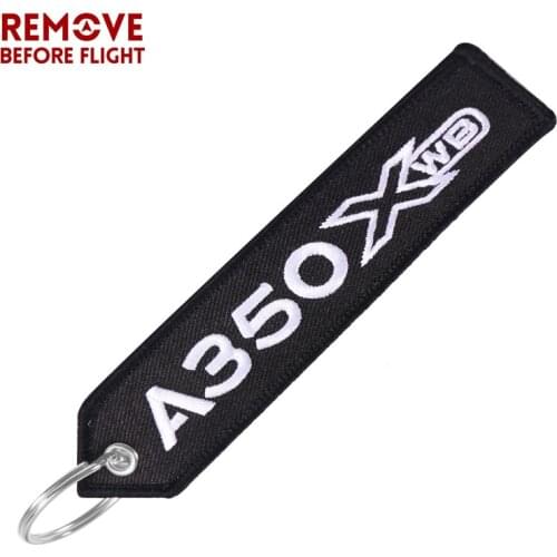Car Embroider Keychain AIRBUS Keychain Motorcycle Key Tag Travel Luggage Bag Tag Gift for Flight Crew Pilot Aviation Gift Strap