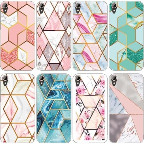Case for HTC Desire 830 Cases Cover Marble Silicon Shells for HTC Desire 830 Soft Fundas Bumper