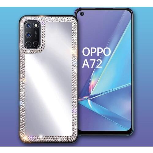 For OPPO A72 A52 A92 A53 A5 A9 2020 Neno 4 Pro 5 Case Bing Mirror Cover Realme C3 C2 C12 C15 C11 5 5i 6i 3 Pro Case Funda Capa