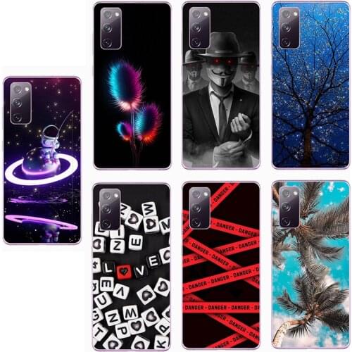 For Samsung Galaxy S20 FE 5G Case Fashion Silicone Soft TPU Cute Back Cases for Samsung S20 FE Cover for S20FE S 20 FE 5G Funda