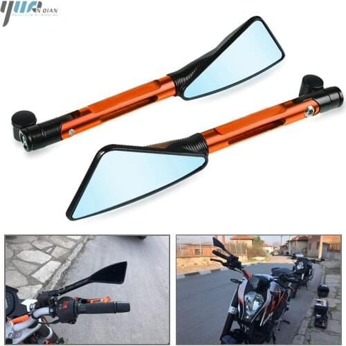 For B A 390 125 250 200 Motorcycle Aluminum Rear View Rearview Mirrors Side Mirror A 790 A 2016 2017 2018 2019 2020