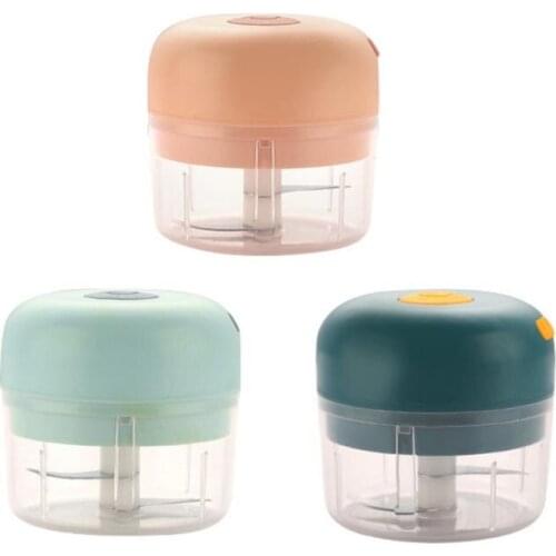 Electric Garlic Masher Sturdy Durable Mini Crusher Chopper USB Charging For Crushed Garlic Crushed Ginger Crushed Fresh