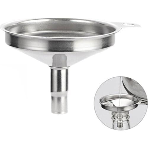 1pc Stainless Steel Mini Funnel Filling Hip Flask Beer Liquid Oil Tools Small Mouth Infusing Oils, Jams, Spirits