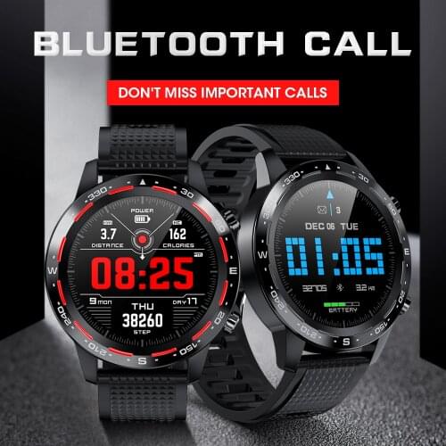 Mens Smart Watch Bluetooth Call Listening to Music Health Feedback Multi-Function Sports Watch Synchronous Phone High Battery