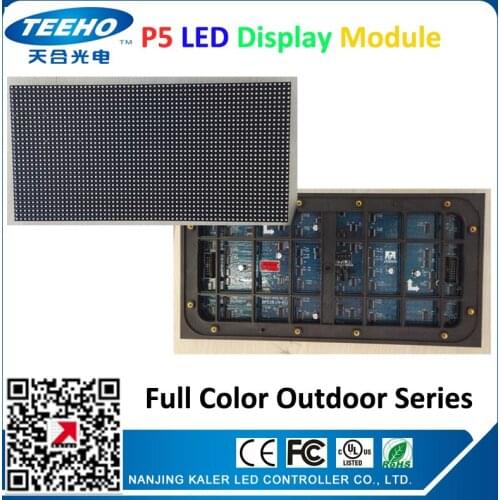 Kaler 320x160mm outdoor p5 led panel outdoor led screen display led modules smd led billboard waterproof led signs