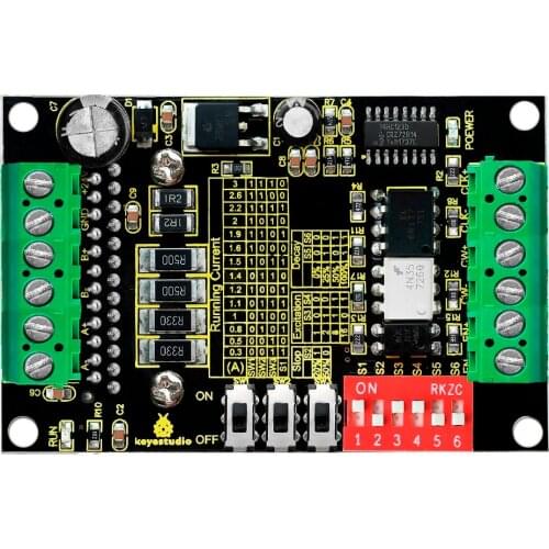 Keyestudio TB6560 Stepper Motor Drive Board For Arduino Projects(Black and Eco-friendly)