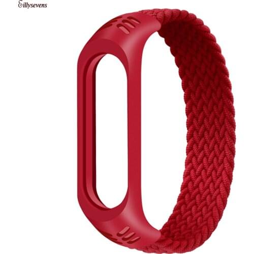 Fashion Braided Strap For Smart Watch Replacement Wristband Band Strap For Xiaomi Mi Band 3/4/5 Watchband Accessories