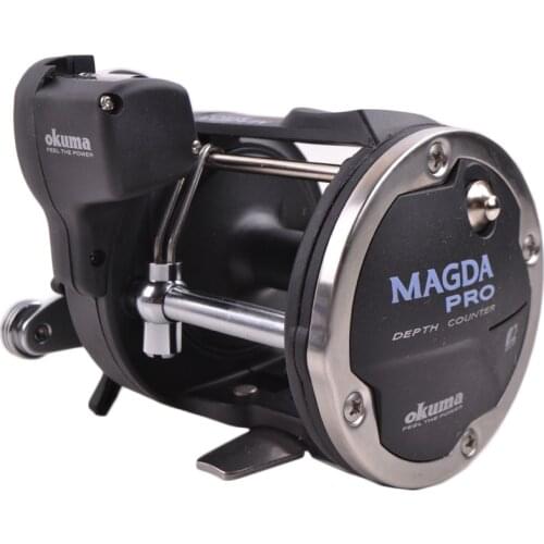 Okuma magda series MA-20DX drum fishing vessel counter boat right hand fishing reel