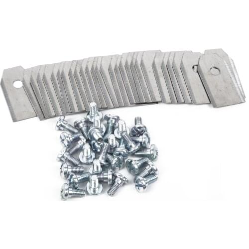 30X Stainless Replacement Robotic Mower Blade 0.6mm For Husqvarna Automower