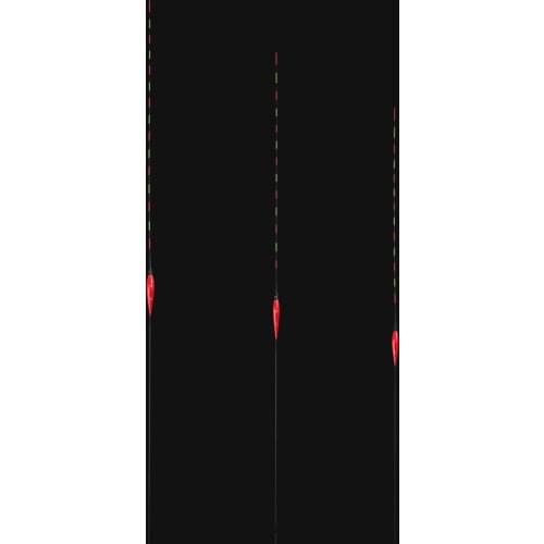 Super long float for moving water or deep lake LED night fishing vertical buoy with 425 battery