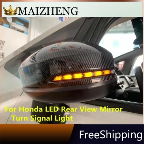 LED Rear View Mirror Turn Signal Light For Honda Accord 2013 2014 2015-2017 daylight Rearview Mirror Indicator Turn Signal Lamp