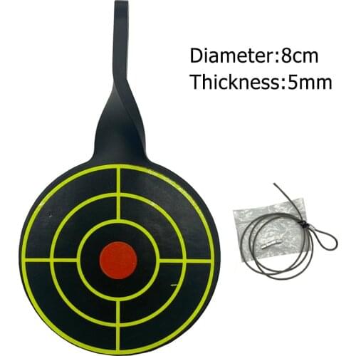 Target Bullseye Outdoor Bullseye Bird Shaped Paintball Training Stainless Steel For Hunting Shooting Target Plates
