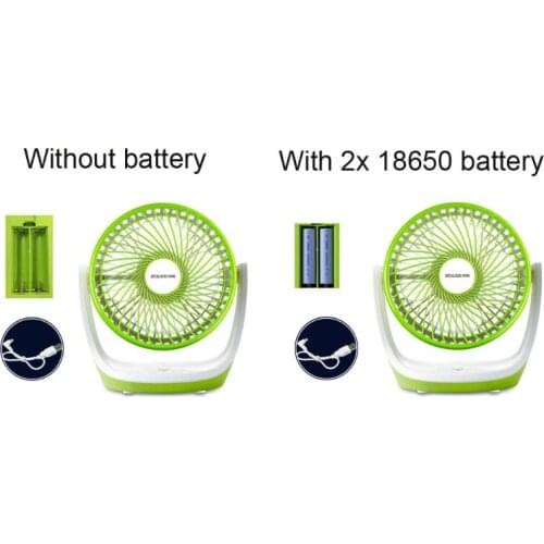 Universal Rechargeab USB Desk Fan 3 Speed with Touch ON OFF Switch Air Cooling Personal Fan for Home Office Desktop