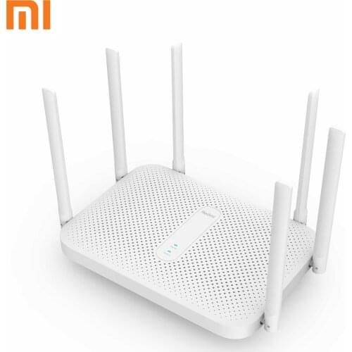 Xiaomi Redmi AC2100 Router Gigabit Dual-Band Wireless Router Wifi Repeater with 6 High Gain Antennas Wider Coverage Easy setup