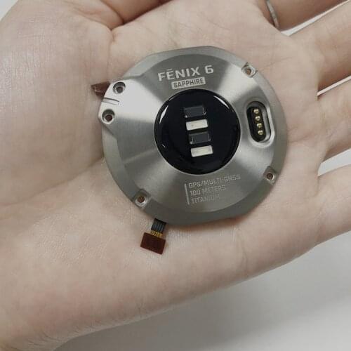 Original Back Cover without Battery for Garmin Fenix 6 Sport Watch Repair Parts Watch Case Cover