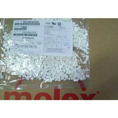 0510650200 CONN RCPT HOUSING 2POS 2MM NATL Female 51065-0200 MOLEX Connectors terminals housings 100% new and original parts