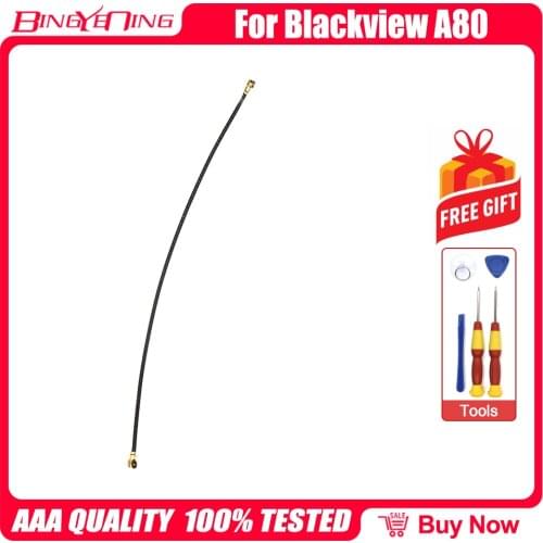 100% New Original Coaxial For Blackview A80 Connector Wifi Signal Antenna Flex Cable Repair Replacement Accessories Parts