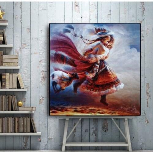 Free shipping Handmade Modern oil painting Mei Dongsheng artworks Wall art pictures painted for bedroom Home Decor