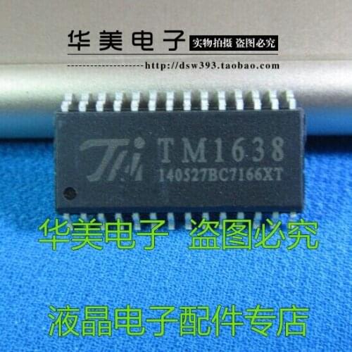 Free Delivery. TM1638 original LED digital tube driver chip