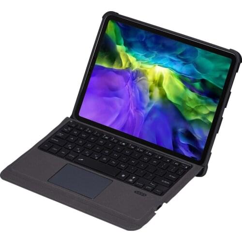 Bluetooth Keyboard Case for iPad Air 4 10.9 Pro 11 Inch 2020 PU Leather Case with Coloful Led Light Keyboard Cover Funda