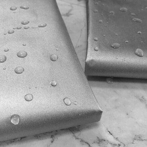 Double-sided Silver Full Blackout Fabric Sunshade Sunscreen Heat Insulation Curtain Tent Sunshade Car Cover Oxford Cloth Fabric