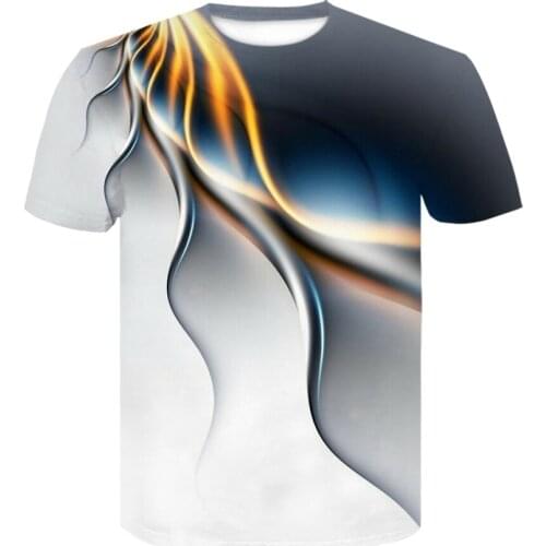 2021 new 3D Printed graphic t shirts men/women casual Tops novelty off white T-shirt Summer fashion Shirt oversize Streetwear