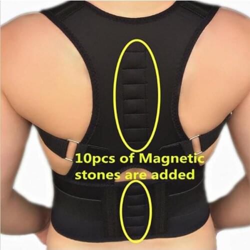 Back Brace Posture Corrector Fully Adjustable Improves Posture and Provides Lumbar Support For Lower and Upper Back Pain 5 Size