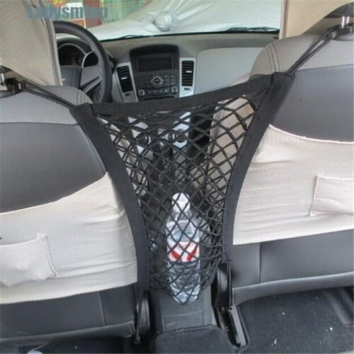 Ladysmtop Car Trunk Seat Net bag Pocket Case For Infiniti Q QX-series FX-series EX37 EX25 JX35 EX35 G M Class