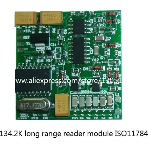134.2K long range Rfid module ISO11784 EM4305,HT256,EM1001 Card reader