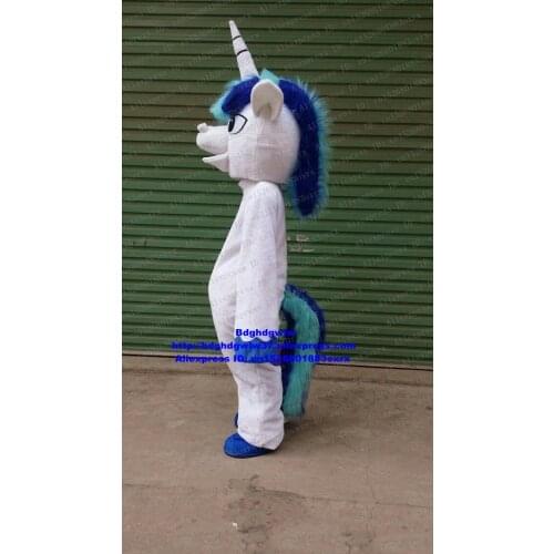 My Little Pony UNIMON Unicorn Ainkhuern Rainbow Pony Horse Mascot Costume Adult Character Greet Guests Garden Fantasia zx140