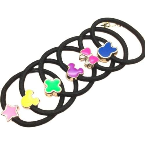1PCS Colored Clover Hair Accessories For Women Headband,Elastic Band For Hair For Girls,Hair Band Hair Ornaments For Kids