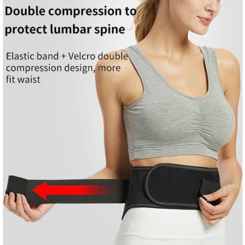 Waist Belt Ergonomic Design Pain Relief Polyester Magnetic Therapy Lumbar Brace Belt Waist Support Brace