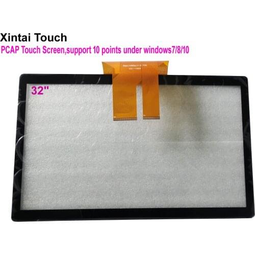 32" 10 points Projected Capacitive Touch Screen Panel, PCAP, USB Port, 16:9, Driver free, plug and play