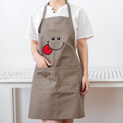 Nordic style simple apron anti-pollution oil-proof kitchen tea coffee shop supermarket men and women overalls
