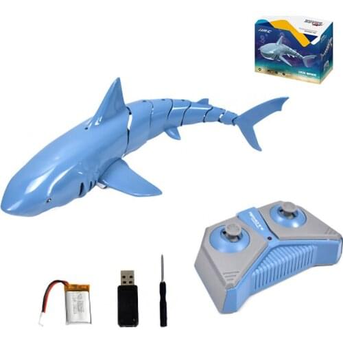 RC toy shark 2.4G Remote Control 1:18 Fish Boat Mini Radio electronic Swimming Pool Bathroom Water Small river gift for children