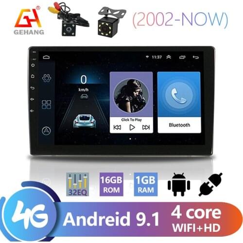 9 Inch 1+16 G Car Radio Universal Car Radio Bluetooth Android 9.1 Radio Car Stereo