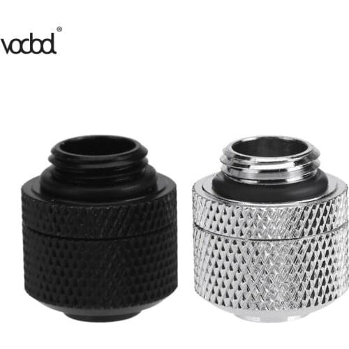 VODOOL Water Cooling Fittings G1/4 External Thread for 9.5X12.7mm Soft Tube PC Computer Water Cooling System Connector