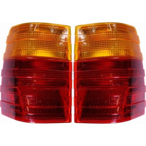 For Mercedes Benz W123 Reverse Tail Rear Light Lamp Wagon Orange Lens 1976 1978 1979 1980 1981 1982 1983 1984