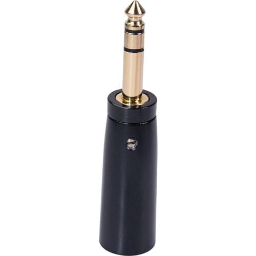1/4" 6.35mm TRS to XLR Male 3 Pin Converter Adapter for Microphone