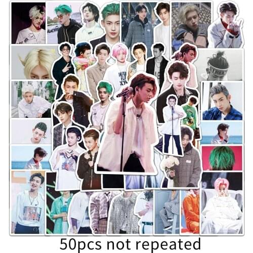 10/50pcs Lil Ghost AKA.imp Poster Stickers Xiao Gui Male Idol Paper Cartoon Skateboard Guitar Suitcase Laptop Graffiti Sticker