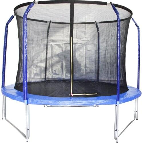 10 InchTrampolines for kids Elastic Ring Commercial household Fitness Equipments Outdoor Trampoline With Safe Net
