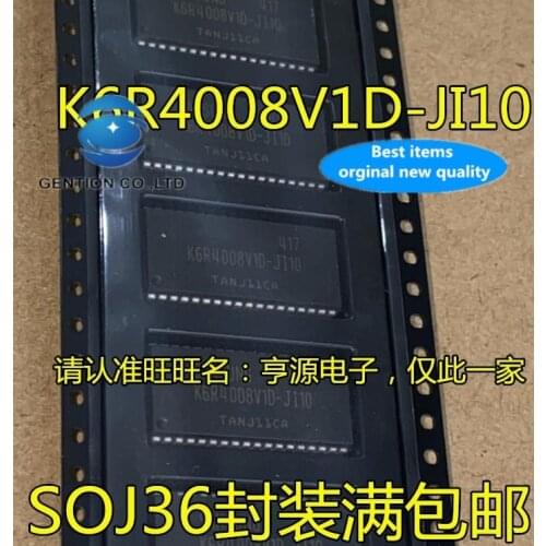 10PCS K6R4008 K6R4008V1D-JI10 K6R4008C1D-UI10 storage memory in stock 100% new and original