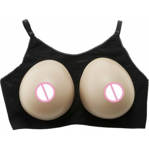 5000g Artificial Silicone Breast Petals Huge Breasts Form A Realistic Breast With A Shoulder Strap Nipple Cover Latex Bodysuit